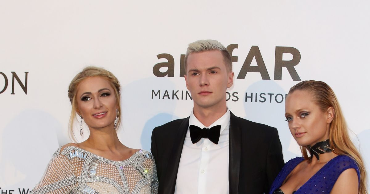 Paris Hilton Et Son Frère Barron Hilton Photocall De La Soirée 23th Edition Of Amfar S Cinema