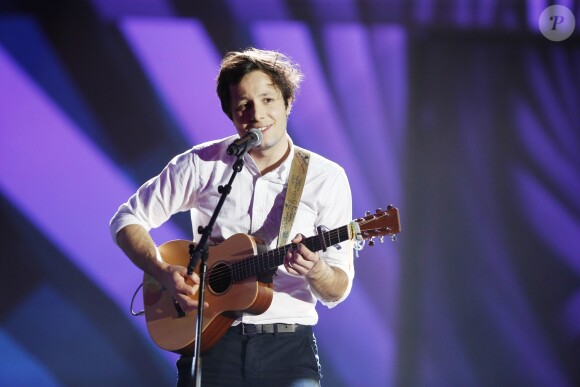 Vianney - Cérémonie des 31e Victoires de la Musique au Zénith de Paris. Le 12 février 2016.