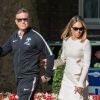 Robbie Williams - Réception au 10 Downing Street, pour parler du match caritatif Soccer Aid for Unicef, à Londres, le 6 juin 2018.