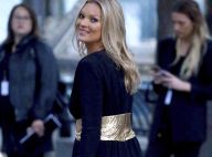 Kate Moss : Sexy avec Charlotte Gainsbourg au défilé Saint Laurent