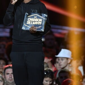 Exclusif - Nokos Aliagas et Soprano (Prix d'honneur) - Enregistrement de l'émission "La chanson de l'année" dans les arènes de Nîmes, diffusée en direct sur TF1 le 8 juin © Bruno Bebert / Bestimage