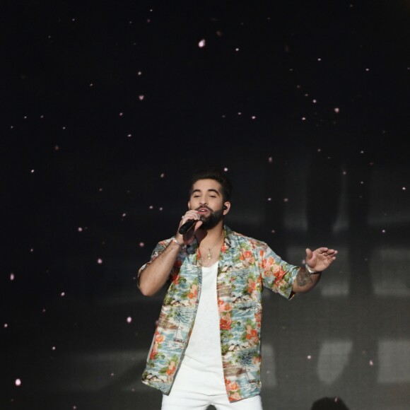 Exclusif - Kendji Girac - Enregistrement de l'émission "La chanson de l'année" dans les arènes de Nîmes, diffusée en direct sur TF1 le 8 juin © Bruno Bebert / Bestimage