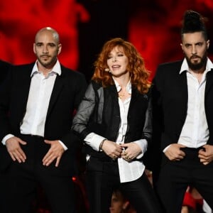 Exclusif - Mylène Farmer - Enregistrement de l'émission "La chanson de l'année" dans les arènes de Nîmes, diffusée en direct sur TF1 le 8 juin © Bruno Bebert / Bestimage