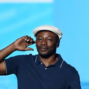 Exclusif - MC Solaar - Enregistrement de l'émission "La chanson de l'année" dans les arènes de Nîmes, diffusée en direct sur TF1 le 8 juin © Bruno Bebert / Bestimage