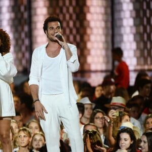 Exclusif - Tal et Amir Haddad - Enregistrement de l'émission "La chanson de l'année" dans les arènes de Nîmes, diffusée en direct sur TF1 le 8 juin © Bruno Bebert / Bestimage