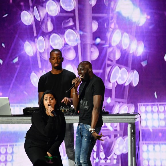 Exclusif - Marwa Loud - Enregistrement de l'émission "La chanson de l'année" dans les arènes de Nîmes, diffusée en direct sur TF1 le 8 juin © Bruno Bebert / Bestimage