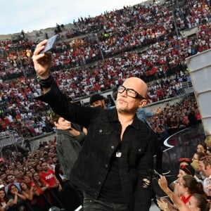 Exclusif - Pascal Obispo - Enregistrement de l'émission "La chanson de l'année" dans les arènes de Nîmes, diffusée en direct sur TF1 le 8 juin © Bruno Bebert / Bestimage