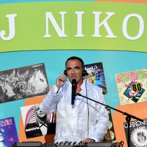 Exclusif - Nikos Aliagas - Enregistrement de l'émission "La chanson de l'année" dans les arènes de Nîmes, diffusée en direct sur TF1 le 8 juin © Bruno Bebert / Bestimage