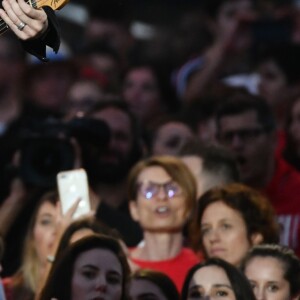 Exclusif - Zazie et Pascal Obispo - Enregistrement de l'émission "La chanson de l'année" dans les arènes de Nîmes, diffusée en direct sur TF1 le 8 juin © Bruno Bebert / Bestimage