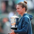 Simona Halep, gagnante des Internationaux de France de Tennis de Roland Garros à Paris. Le 9 juin 2018 © Cyril Moreau / Bestimage