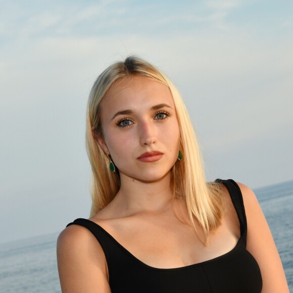 Exclusif - Chloé Jouannet (la fille d'A. Lamy) - 6ème gala annuel de l'unité d'Antibes Juan les Pins, Vallauris, Golfe Juan, de la Croix Rouge française dans le cadre du prestigieux hôtel Eden Roc au Cap d'Antibes, le 2 juin 2018. © Bruno Bebert/Bestimage