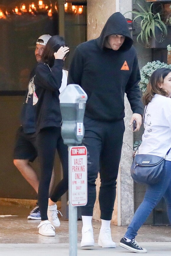 Exclusif - Kendall Jenner et son compagnon Blake Griffin à Beverly Hills. Le 12 novembre 2017.