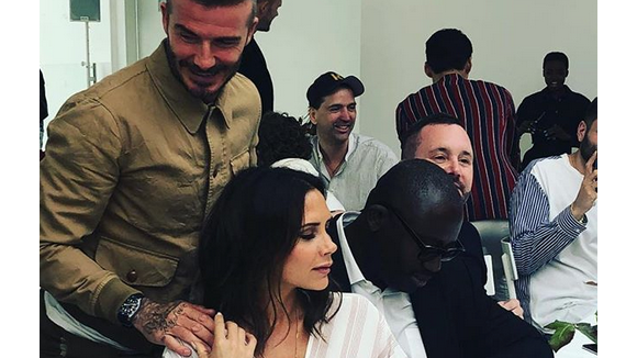 Victoria et David Beckham : Amoureux et tactiles à la Fashion Week