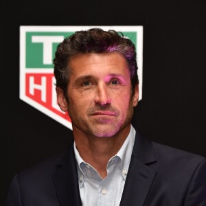 Patrick Dempsey - Présentation de la carte routière restaurée ayant appartenu au prince Albert 1er de Monaco et présentation du nouveau modèle de montre Tag Heuer Monaco Gulf édition spéciale 50e anniversaire, au musée de la collection des voitures anciennes du prince de Monaco le 12 juin 2018. © Bruno Bebert/Bestimage