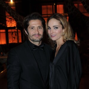 Exclusif : Bixente Lizarazu et Claire Keim lors de la soirée des GQ Awards, édition française, au sein du museum d'histoire naturelle à Paris le 20 novembre 2013