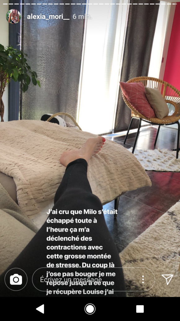 Alexia Mori a eu la peur de sa vie, Instagram, 13 juin 2018