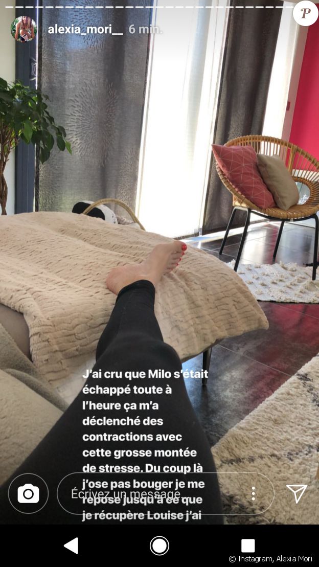 Alexia Mori a eu la peur de sa vie, Instagram, 13 juin 2018