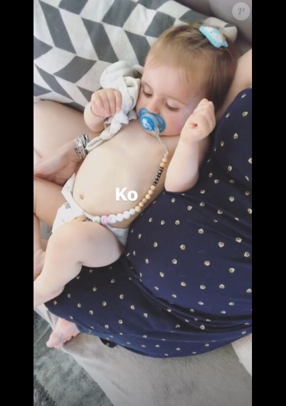 Louise, la fille d'Alexia Mori - Instagram, 12 juin 2018