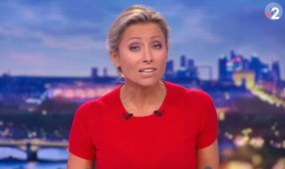 Anne-Sophie Lapix - "JT" France 2, 13 juin 2018