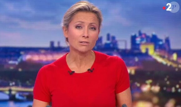 Anne-Sophie Lapix - "JT" France 2, 13 juin 2018