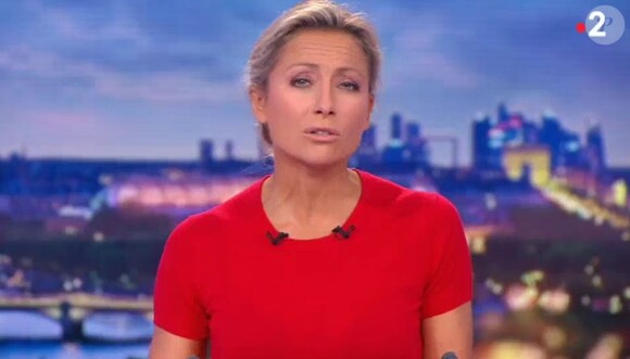 Anne-Sophie Lapix - "JT" France 2, 13 juin 2018