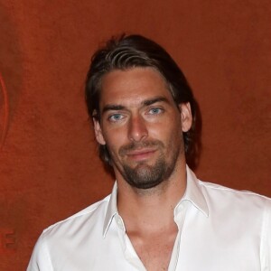 Camille Lacourt lors du dîner de la "Soirée Blanche" au bar Magnum du Village de Roland Garros à Paris, le 7 juin 2018. © Veeren/Bestimage Celebrities