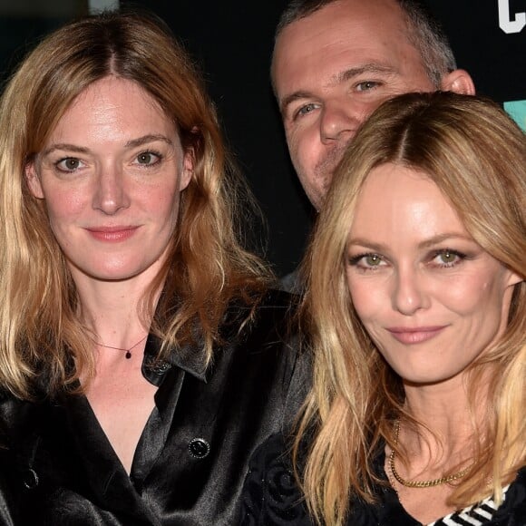 Romane Bohringer, Kate Moran et Vanessa Paradis - Avant-première du film "Un couteau dans le coeur" à la cinémathèque à Paris le 18 juin 2018. © Veeren-CVS/Bestimage