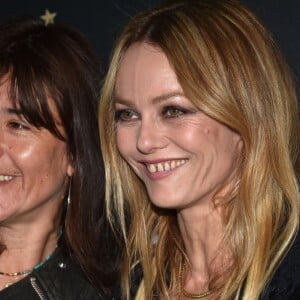 Romane Bohringer et Vanessa Paradis - Avant-première du film "Un couteau dans le coeur" à la cinémathèque à Paris le 18 juin 2018. © Veeren-CVS/Bestimage