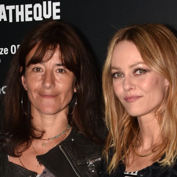 Romane Bohringer et Vanessa Paradis - Avant-première du film "Un couteau dans le coeur" à la cinémathèque à Paris le 18 juin 2018. © Veeren-CVS/Bestimage