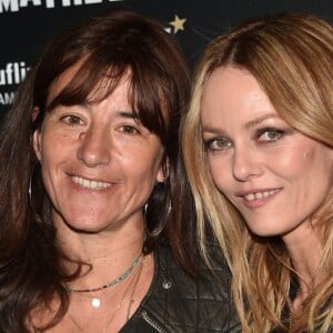 Romane Bohringer et Vanessa Paradis - Avant-première du film "Un couteau dans le coeur" à la cinémathèque à Paris le 18 juin 2018. © Veeren-CVS/Bestimage