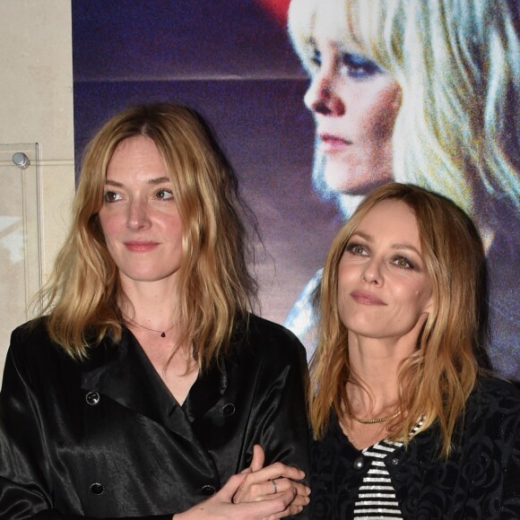 Kate Moran et Vanessa Paradis - Avant-première du film "Un couteau dans le coeur" à la cinémathèque à Paris le 18 juin 2018. © Veeren-CVS/Bestimage