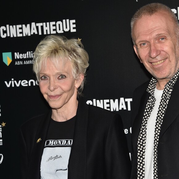 Tonie Marshall et Jean-Paul Gaultier - Avant-première du film "Un couteau dans le coeur" à la cinémathèque à Paris le 18 juin 2018. © Veeren-CVS/Bestimage