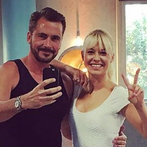 Olivier Minne et Katrina Patchett - Instagram, 8 octobre 2016