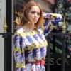 Exclusif - Nabilla Benattia en shooting photo Avenue Montaigne à Paris le 23 mai 2018