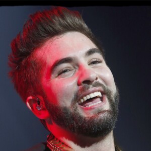 Exclusif - Kendji Girac lors de son avant-dernier concert de sa tournée "Ensemble" au Zénith de Rouen. Le 4 mars 2017 © Alain Guizard / Bestimage