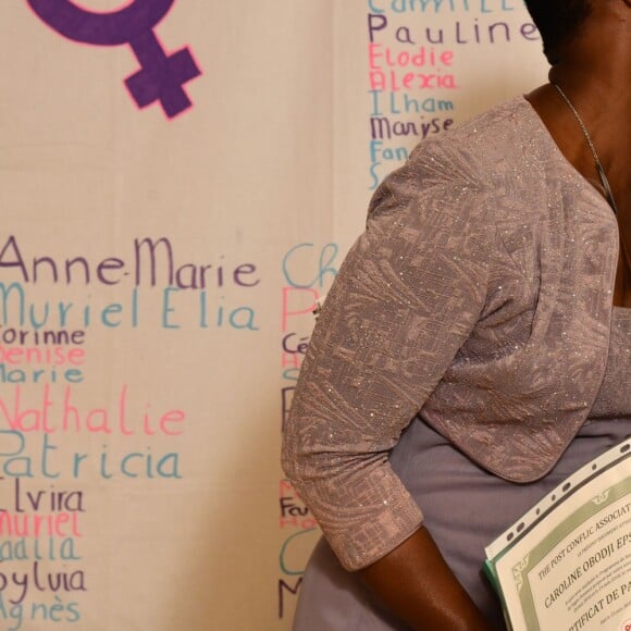 Exclusif - Caroline Obodji et la princesse Stéphanie de Monaco durant la remise de diplômes de participation à un programme de renforcement des capacités de sages femmes à Monaco dans les locaux de Fight Aids Monaco le 13 juin 2018. © Bruno Bebert / Pool Restreint Monaco / BestimagE