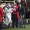 Meghan Markle, duchesse de Sussex, et le prince Harry, duc de Sussex - La famille royale d'Angleterre à son arrivée à Ascot pour les courses hippiques. Le 19 juin 2018