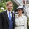 Meghan Markle, duchesse de Sussex, et le prince Harry, duc de Sussex - La famille royale d'Angleterre lors du Royal Ascot 2018 à l'hippodrome d'Ascot dans le Berkshire. Le 19 juin 2018