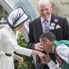 Meghan Markle, duchesse de Sussex - La famille royale d'Angleterre lors du Royal Ascot 2018 à l'hippodrome d'Ascot dans le Berkshire. Le 19 juin 2018