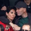 Zinédine Zidane et sa femme Véronique dans les tribunes des Internationaux de France de Tennis de Roland Garros à Paris, le 10 juin 2018. © Dominique Jacovides - Cyril Moreau/Bestimage