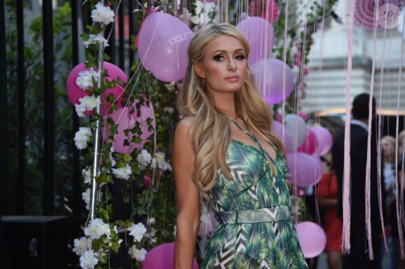 Paris Hilton - Soirée de lancement de la collection "Paris Hilton x Boohoo" à l'hôtel Marois à Paris, le 26 juin 2018. © Giancarlo Gorassini/Bestimage