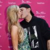 Paris Hilton et son fiancé Chris Zylka - Soirée de lancement de la collection "Paris Hilton x Boohoo" à l'hôtel Marois à Paris, le 26 juin 2018. © Giancarlo Gorassini/Bestimage