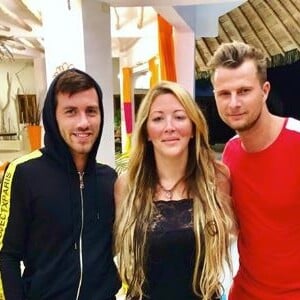 Loana, Virgil et Vincent Shogun sur le tournage de "La Villa des coeurs brisés 4" - Instagram, juin 2018