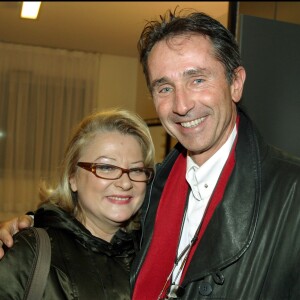 Josiane Balasko et Thierry Lhermitte à Paris en novembre 2004.