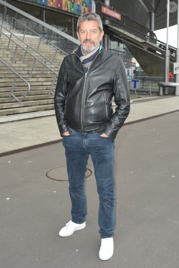 Michel Cymes - L'association "Premiers de cordée" organisait une journée Evasion où des milliers d'enfants ont participé à des ateliers sportifs encadrés par des parrains de renom au Stade de France à Saint-Denis le 16 mai 2018. © Coadic Guirec/Bestimage