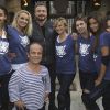 Elle comptait donc sur Clémence Castel, Benoît Dubois, Malika Ménard , Valérie Maurice, Flora Coquerel et Elodie Gossuin avec Olivier Minne et Passe-Partout sur le tournage de "Fort Boyard" - mai 2018
