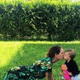 Julia Paredes et sa fille Luna - Instagram, juin 2018