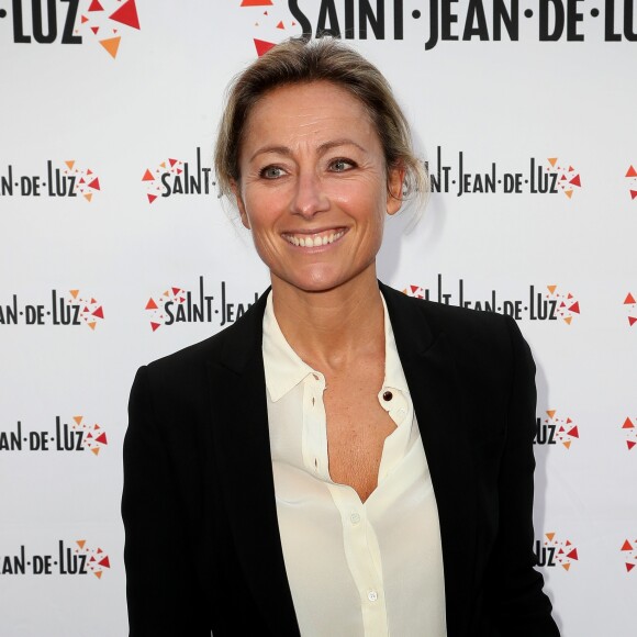 Anne-Sophie Lapix à la cérémonie de clôture du 3ème festival international de Saint-Jean-de-Luz, le 8 octobre 2016. © Patrick Bernard/Bestimage