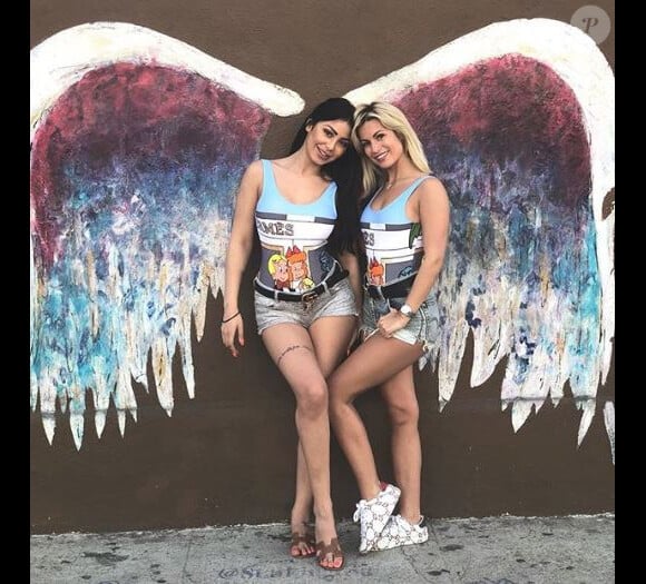 Maeva et Carla (Les Marseillais) - Instagram, juin 2018