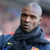 Eric Abidal - Quart de finale aller de la ligue des champions de football entre le Paris St Germain et le FC Barcelone au Parc des Princes a Paris le 2 avril 2013.